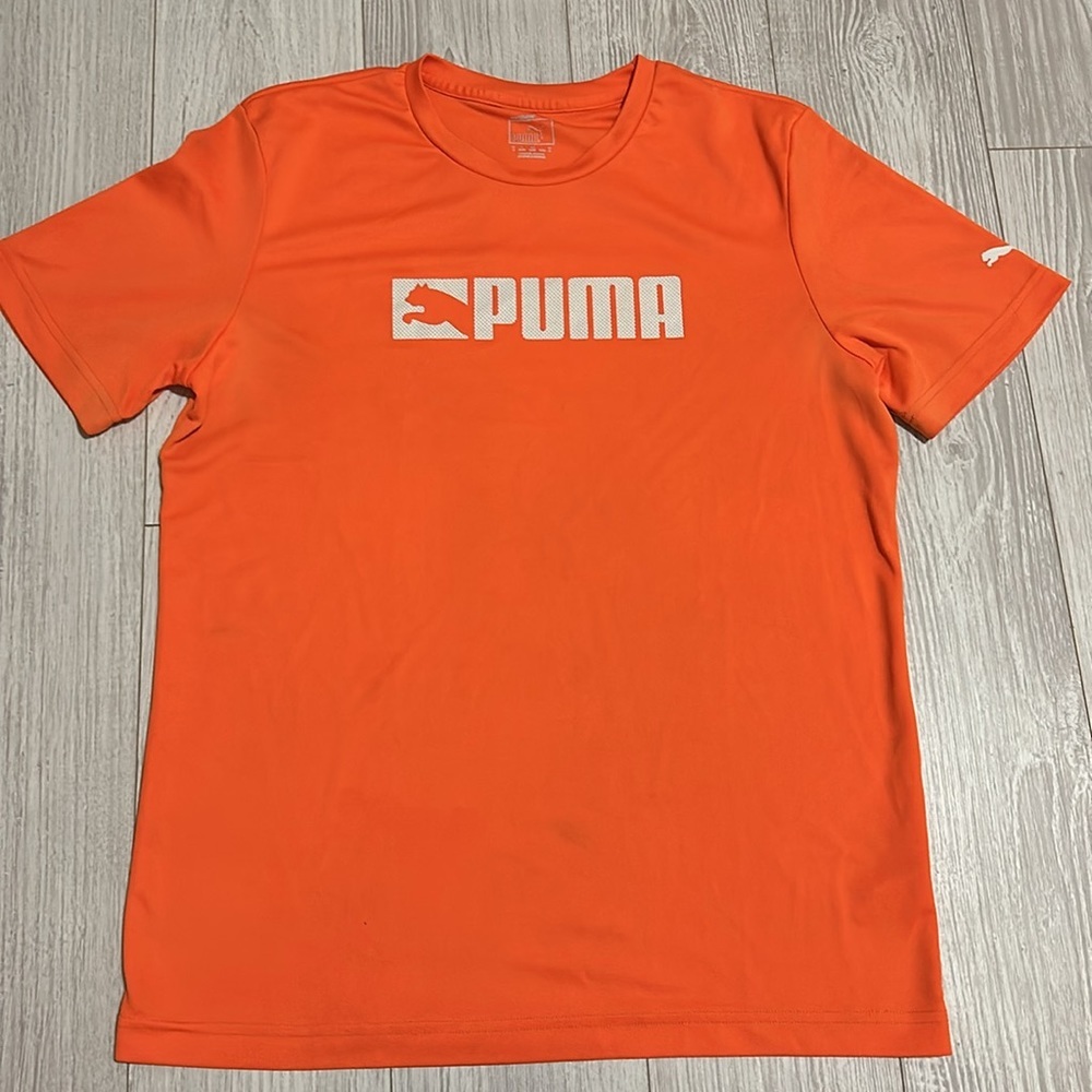 Bundle of 3 Puma Dri-Fit Shirts 💙🧡 - Picture 4 of 4